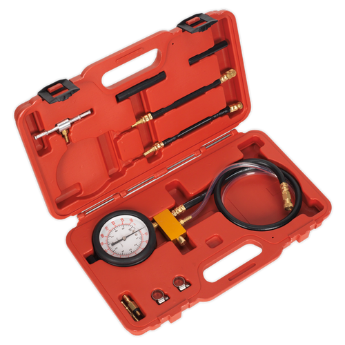Sealey Fuel Injection Pressure Test Kit - Test Port VSE211