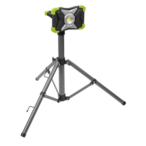 Sealey 30W COB LED Portable Floodlight & Telescopic Tripod LED3000PBKIT