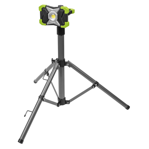 Sealey 15W COB LED Portable Floodlight & Telescopic Tripod LED1500PBKIT