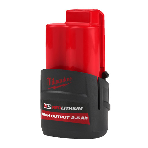 Milwaukee M12 High Output 2.5Ah Battery M12 HB2.5