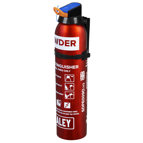 Sealey 0.95kg Dry Powder Fire Extinguisher - Disposable SDPE009D