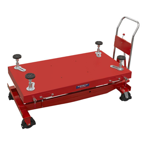 Sealey 1000kg Capacity Electric Vehicle (EV) Battery Hydraulic High Lifting Table EVBT1000