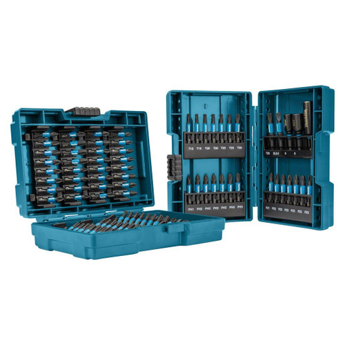 Makita E-03109 Impact Black Bit Set In Plastic Case 90pcs