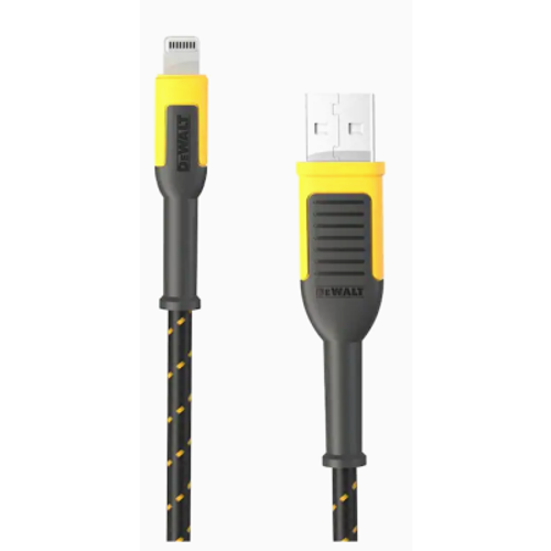DeWalt Lightning USB 4ft Charging Cable
