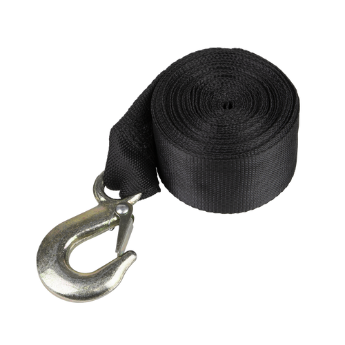 Sealey 50mm x 10m Trailer Winch Strap with Forged Hook - 1350kg Breaking Strength GWES20