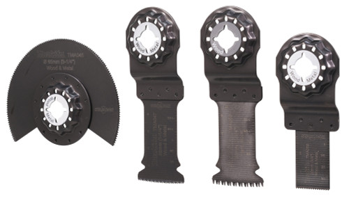 Makita B-67480 Multi Tool 4 Piece Plunge Cut Blade Set