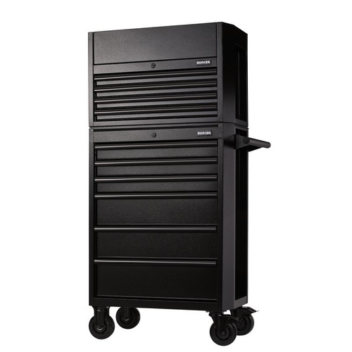 Bunker Combined Roller Cabinet And Tool Chest 10 Drawer, 26" 24247