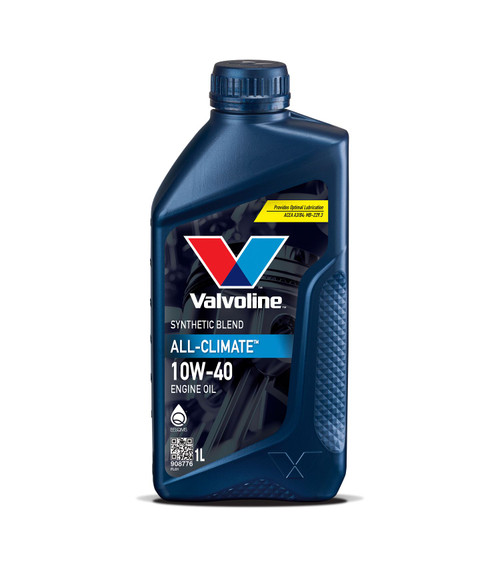 Valvoline 10W40 Semi Synthetic All Climate Engine Oil 1L 908776
