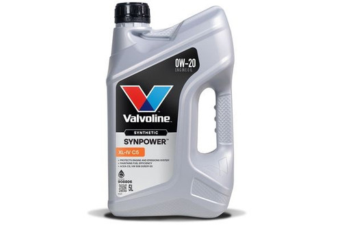 Valvoline XL-IV C5 0W-20 Fully Synthetic Engine Oil 5L 908806