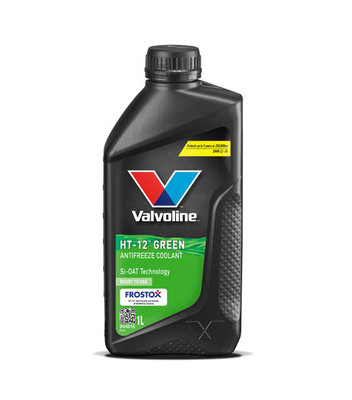 Valvoline HT-12 Green Ready To Use Antifreeze Coolant 1L 908816