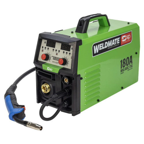 SIP WELDMATE® AUTOPLUS 180A MIG/ARC/TIG Synergic Welder 05739