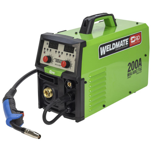 Multi-process MIG/ARC/TIG welder for greater flexibility