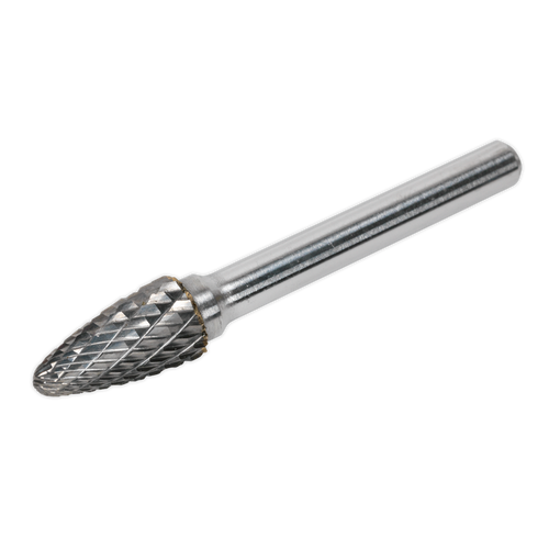 Sealey Tungsten Carbide Rotary Burr Arc Round Nose 10mm SDB05