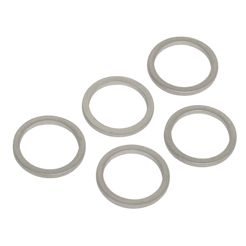 Sealey Sump Plug Washer M13 - Pack of 5 VS13SPW