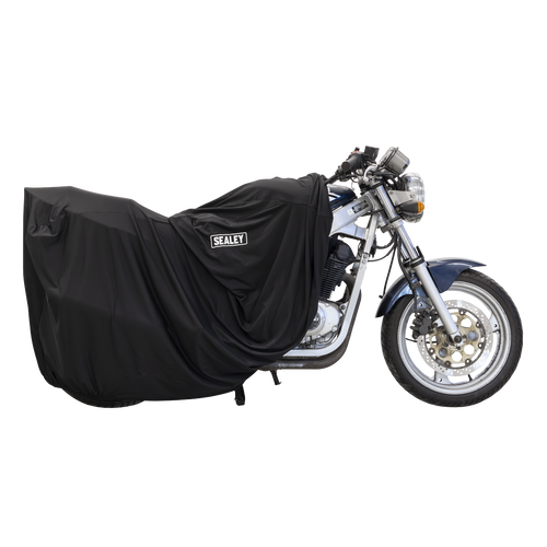 Sealey Indoor Motorcycle Stretch Cover - X-Large MCSXL