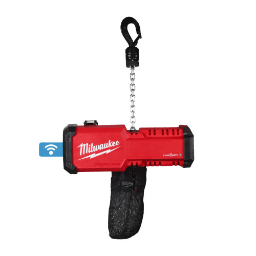 Milwaukee  M18 1 Ton Cordless Chain Hoist with One-Key M18BLCHTO-121