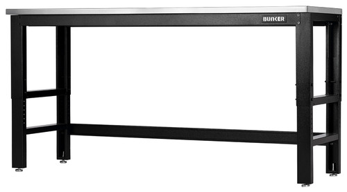 Bunker Workbench with Stainless Steel Worktop, 1830mm 28095