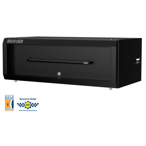 Bunker K1 Stacking Box, Black Colour 07137