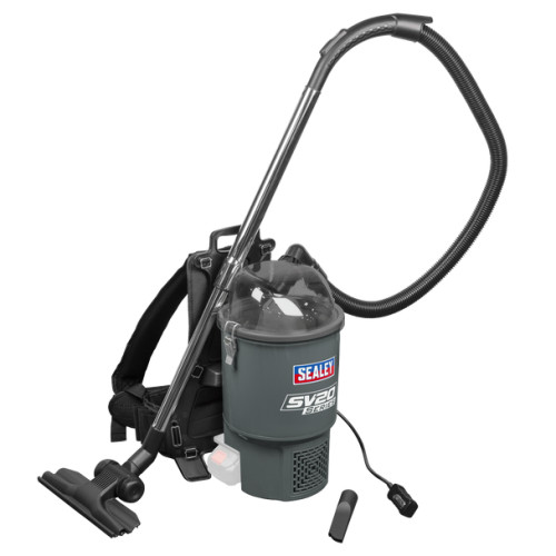 Sealey SV20 Series Backpack Vacuum Cleaner 40V - Body Only CP40VBV