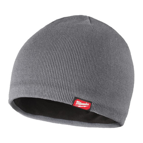 Milwaukee Fleece Lined Grey Beanie Hat BNGR2