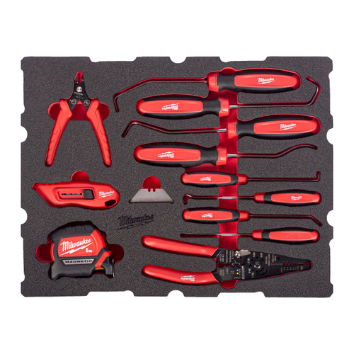 Milwaukee 17pc Hook and Pick Set PACKOUT Foam Insert 4932501877
