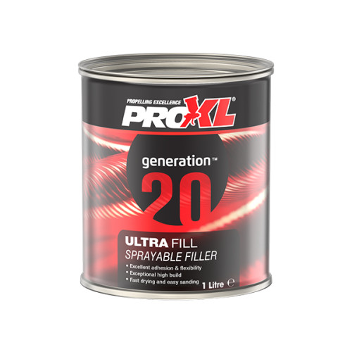 Pro Xl Ultrafill Sprayable 1 Litre Polyester Filler UFSFG20-1