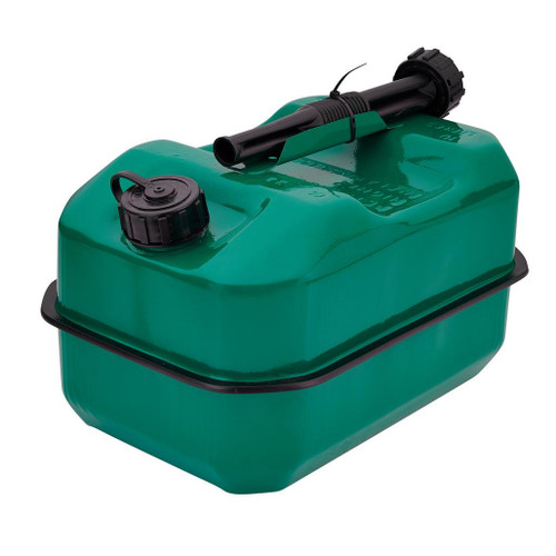 Draper Flat Steel Green Fuel Can, 10L, 31791