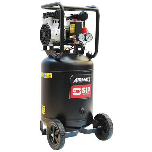 SIP DD 2hp 50ltr Low Noise Vertical Compressor 05483