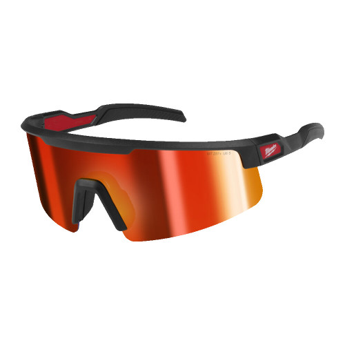 Milwaukee Sunburst Mirror Large Format Safety Glasses 4932500723