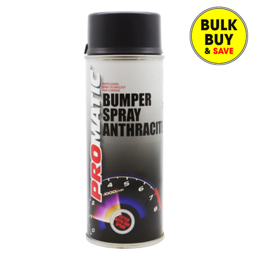 ProMatic 400ml Bumper Spray Anthracite Aerosol BSA400