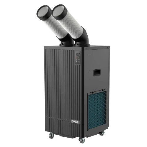Sealey Industrial Spot Cooler Air Conditioner/Dehumidifier/Air Cooler 12,000Btu/hr (3.5kW) SAC12001