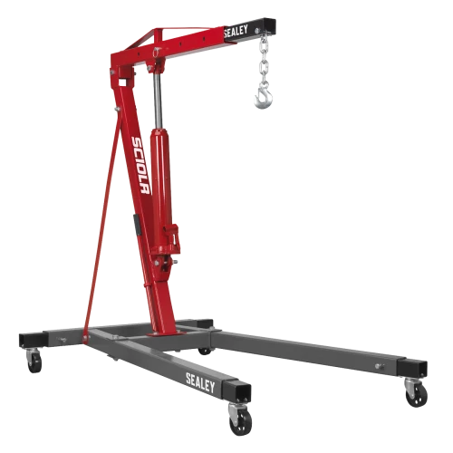 Sealey Long Reach Engine Crane with Extendable Legs 1 Tonne SC10LR