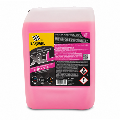 Bardahl XCL G12/G12+ Pink Antifreeze Coolant 20 Litre 8315