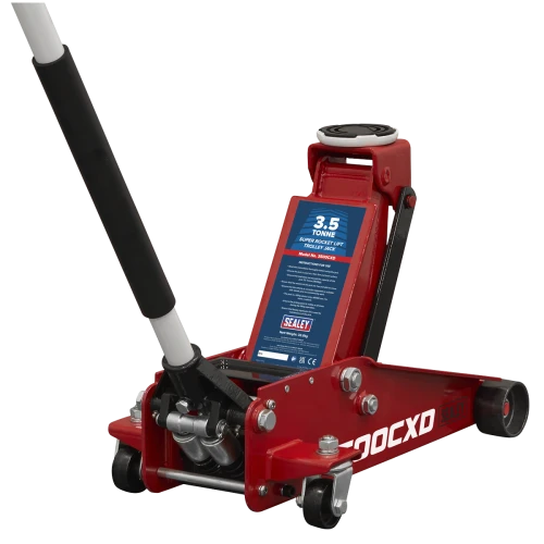 Sealey Trolley Jack with Super Rocket Lift 3.5 Tonne 3500CXD