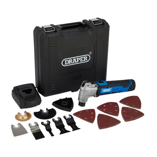 Draper 12V 33 Piece Oscillating Multi-Tool Kit 19392