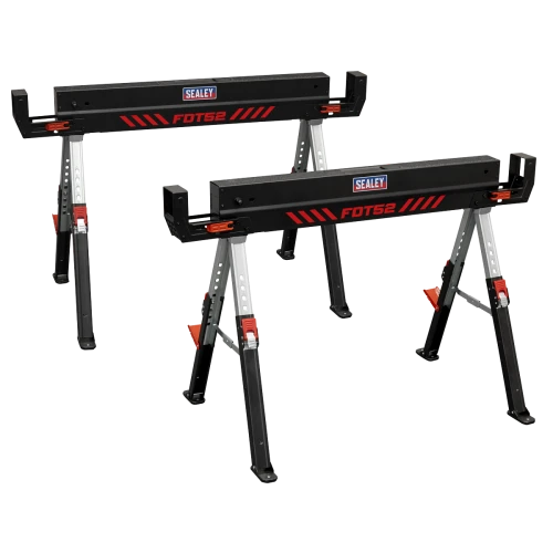 Sealey Adjustable Sawhorse Set 2pc FDT52