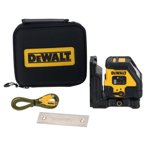 DeWalt DCLE14201RB-XJ USB Cross Line Red Beam Laser