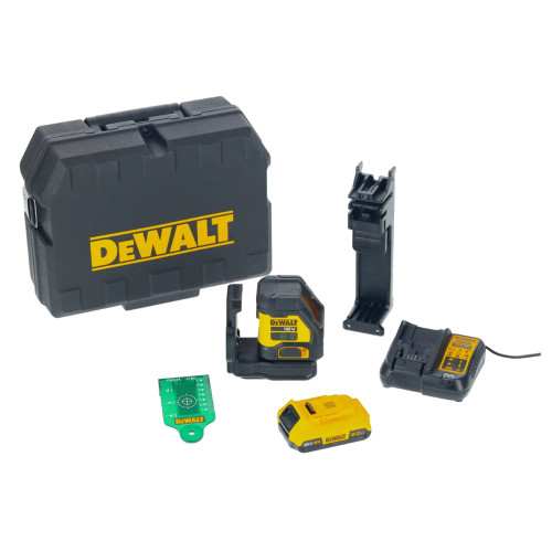 DeWalt DCLE34021D1-GB 18v XR Compact Cross Line Laser