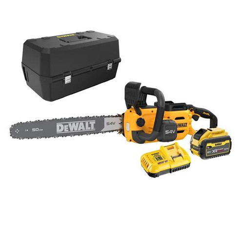 DeWalt DCMCS575X1-GB 54V FlexVolt Cordless 50cm Chainsaw Kit