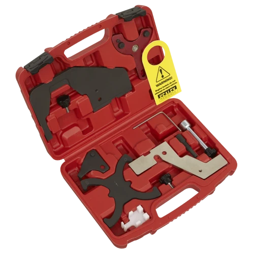 Sealey Petrol Engine Timing Tool Kit - for Ford, Volvo, Mazda 1.5, 1.6, 2.0 - Belt/Chain Drive VSE6160