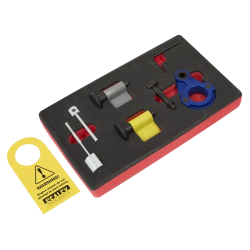 Sealey Diesel Engine Timing Tool Kit 1.2D/1.4D/1.6D/2.0D - for VAG, Ford & Mitsubishi - Belt Drive VSE2092