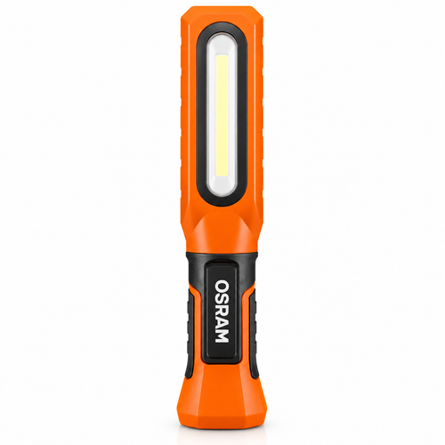 OSRAM LEDinspect PIVOT 700 rechargeable LED inspection light, 700-lumen portable work light with compact design for automotive, workshop and DIY use.