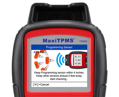 Autel MaxiTMPS Diagnostic Tool TS508, new generation TPMS diagnostic & service tool specially designed to activate all known TPMS sensors