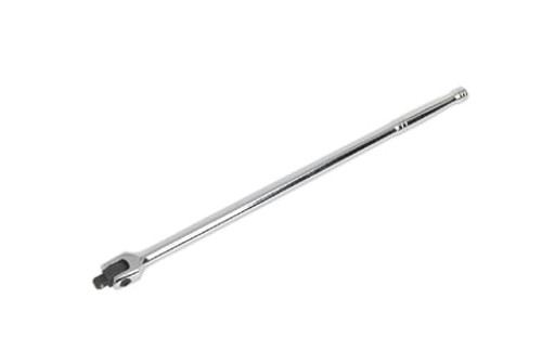 Breaker Bar 450mm 3/8"Sq Drive | Hardened and tempered Chrome Vanadium steel bar with high chrome finish. | toolforce.ie