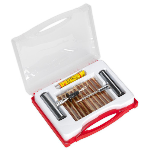 Temporary Puncture Repair Kit | Ideal for repairing punctures on tubeless tyres fitted to agricultural and off-road vehicles. | toolforce.ie