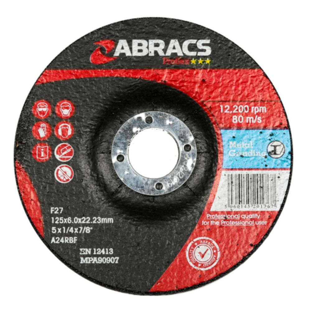 Abracs 125mm Grinding Discs