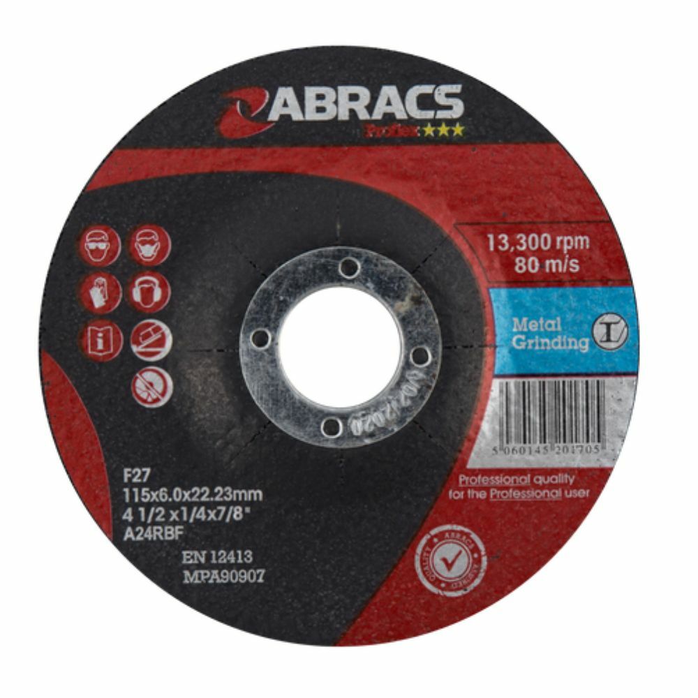 Abracs 115mm Grinding Discs