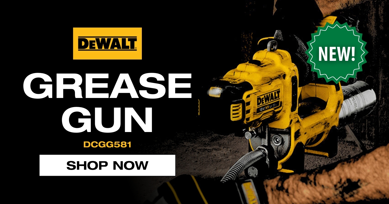 DeWalt 18v XR DCGG581N 2 Speed Grease Gun (Body Only)