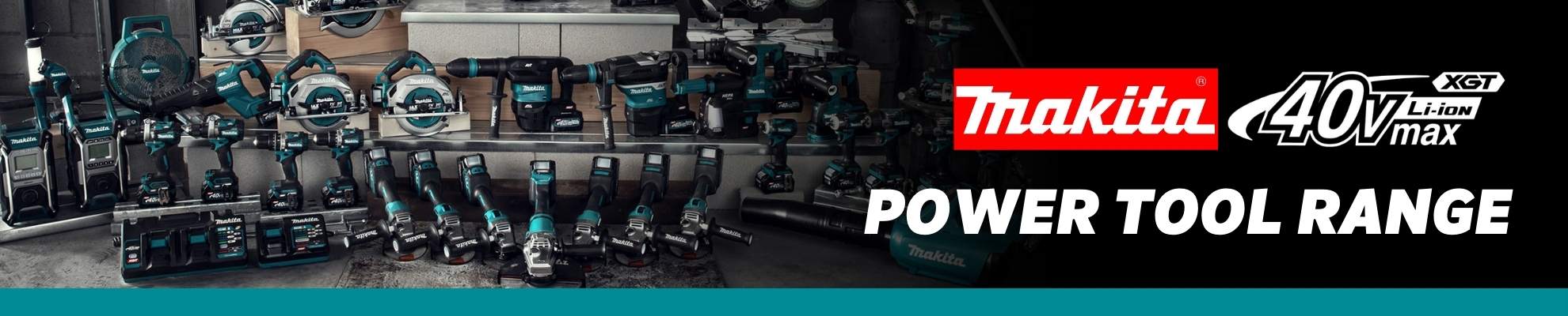 Makita 40v Power Tool Range
