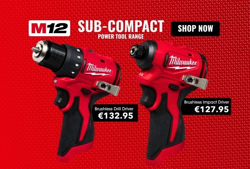 Milwaukee M12 Sub Compact Power Tool Range